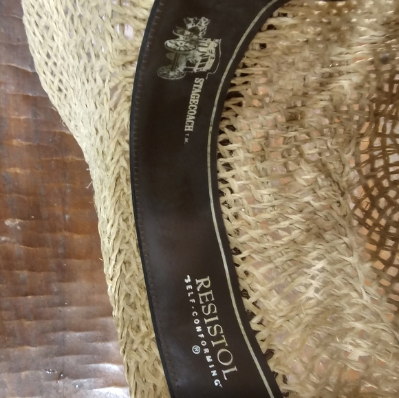 Vintage Resistol Stagecoach Straw Hat - Picture 14 of 16
